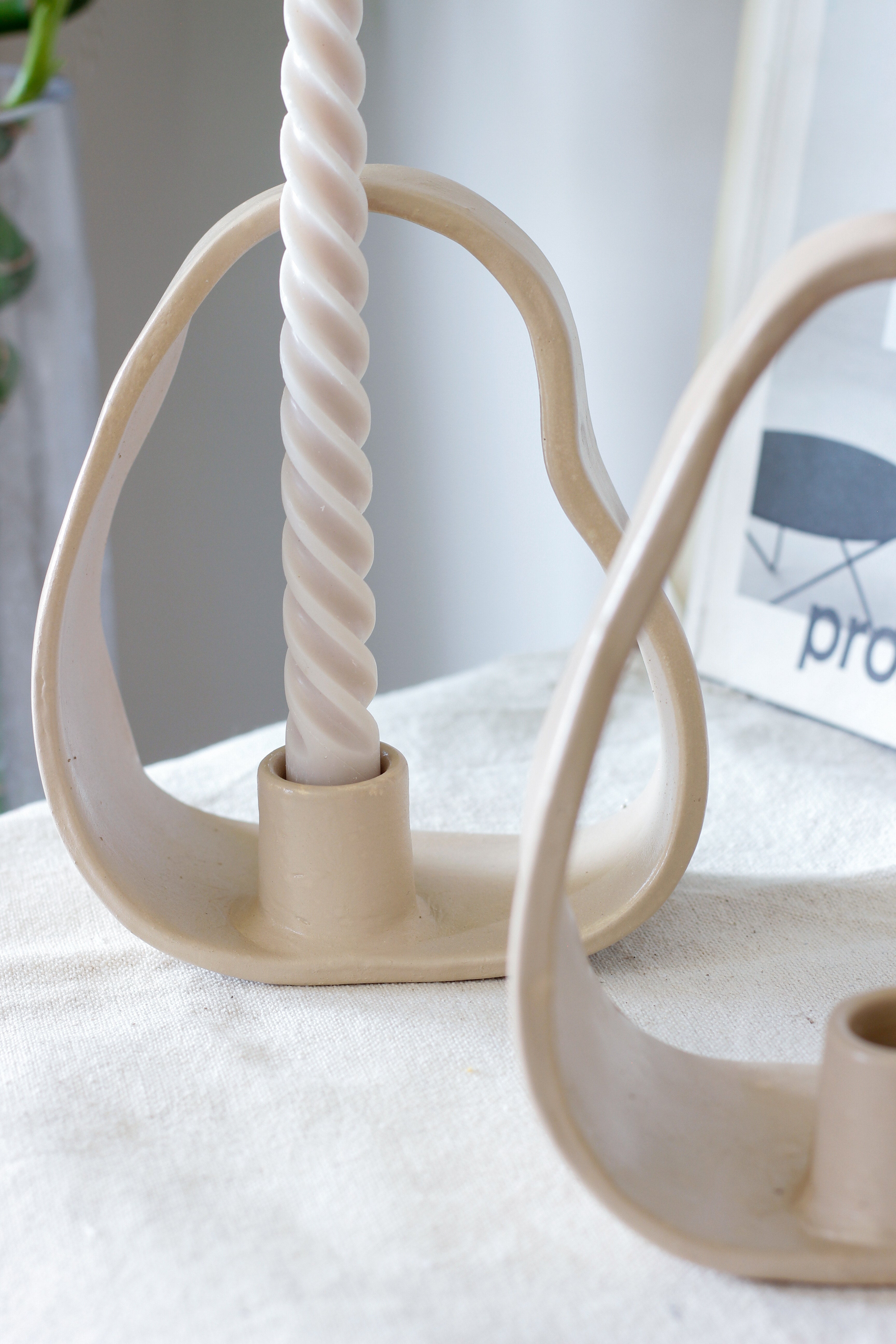 Stone Candle Holder