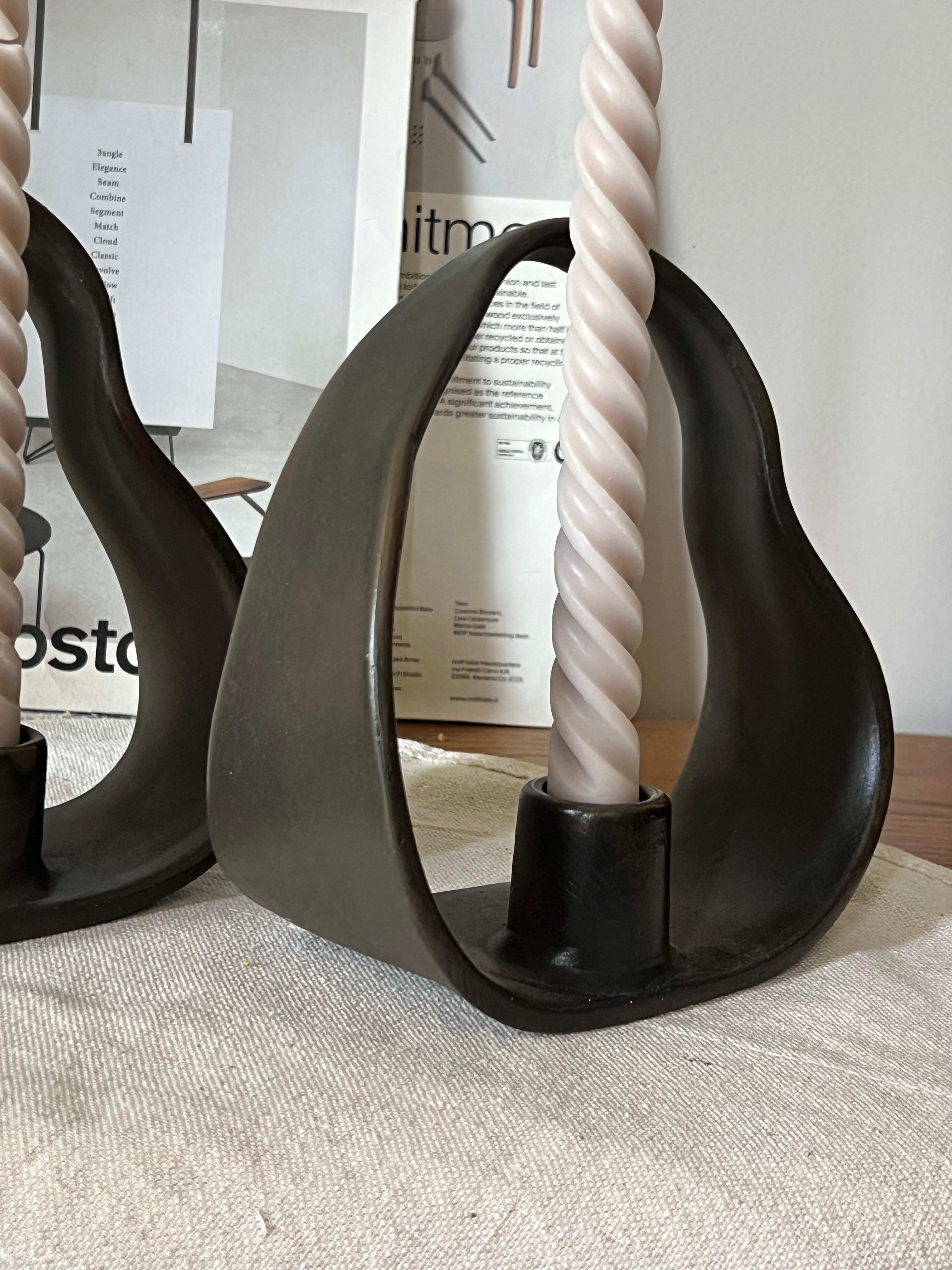 Stone Candle Holder